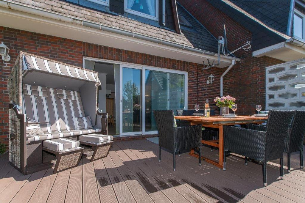Ferienwohnung Blaue Huis Erdgeschoß Wenningstedt-Braderup Exterior foto